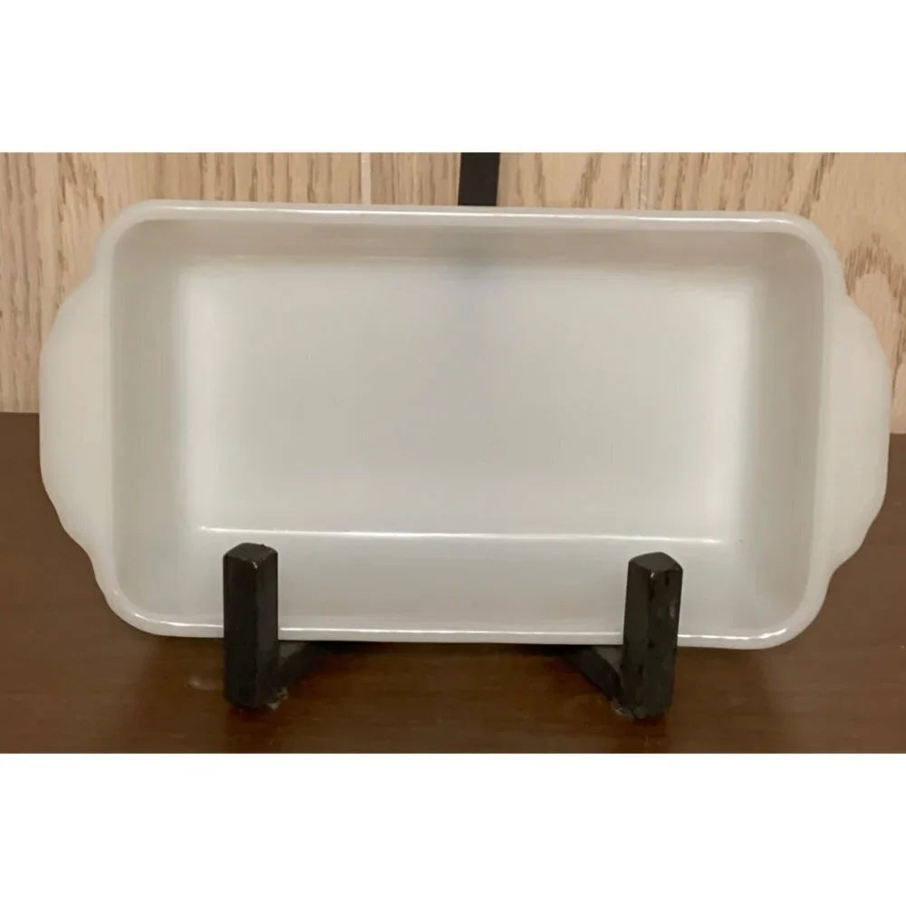 Anchor Hocking Fire King Wheat Rectangle 1 Qt. Casserole Dish #409